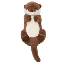 Load image into Gallery viewer, Otter Plush Stuffed Animal with 4 Babies