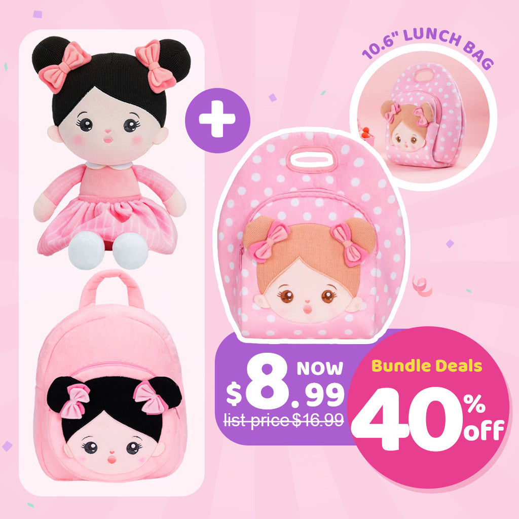 OUOZZZ® Doll and Backpack Deal Bundle