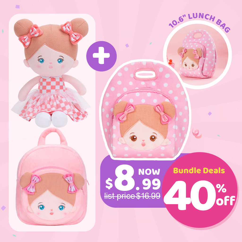 OUOZZZ® Doll and Backpack Deal Bundle