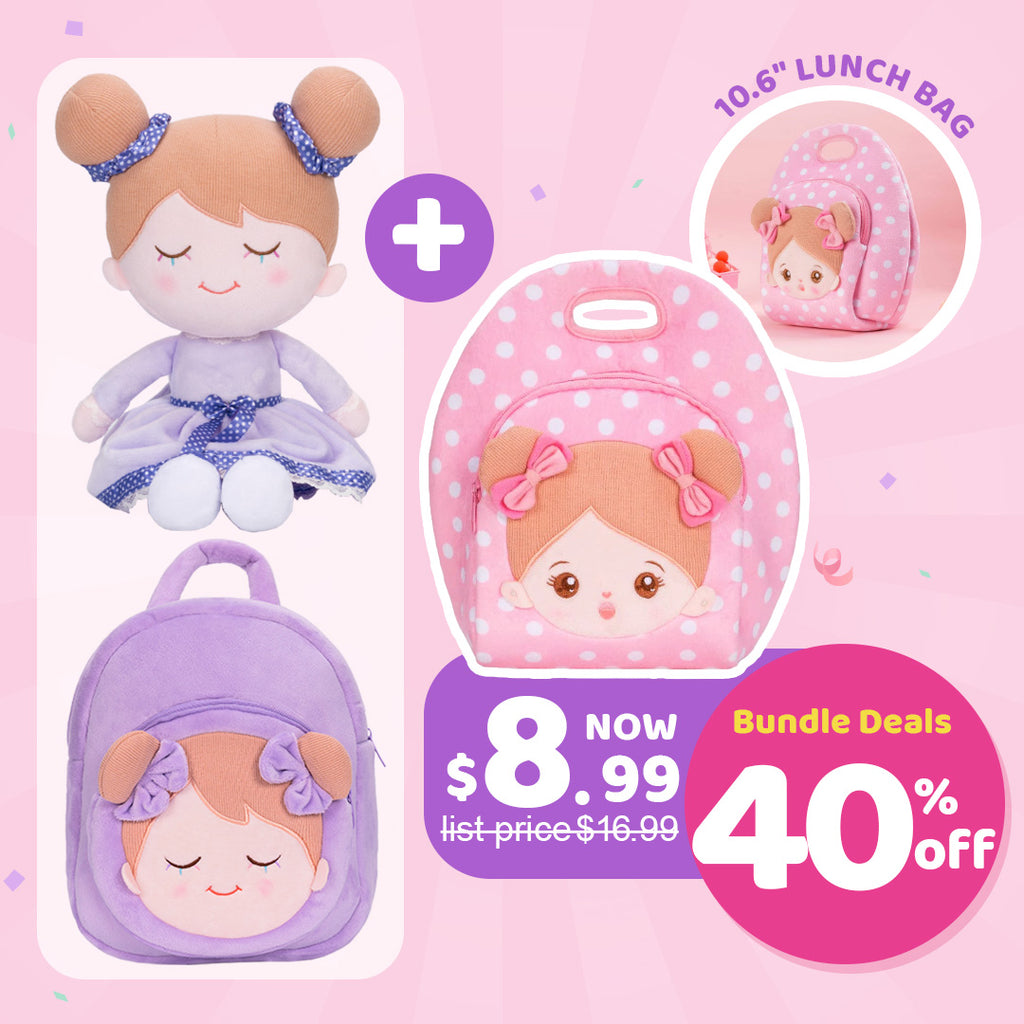 OUOZZZ® Doll and Backpack Deal Bundle