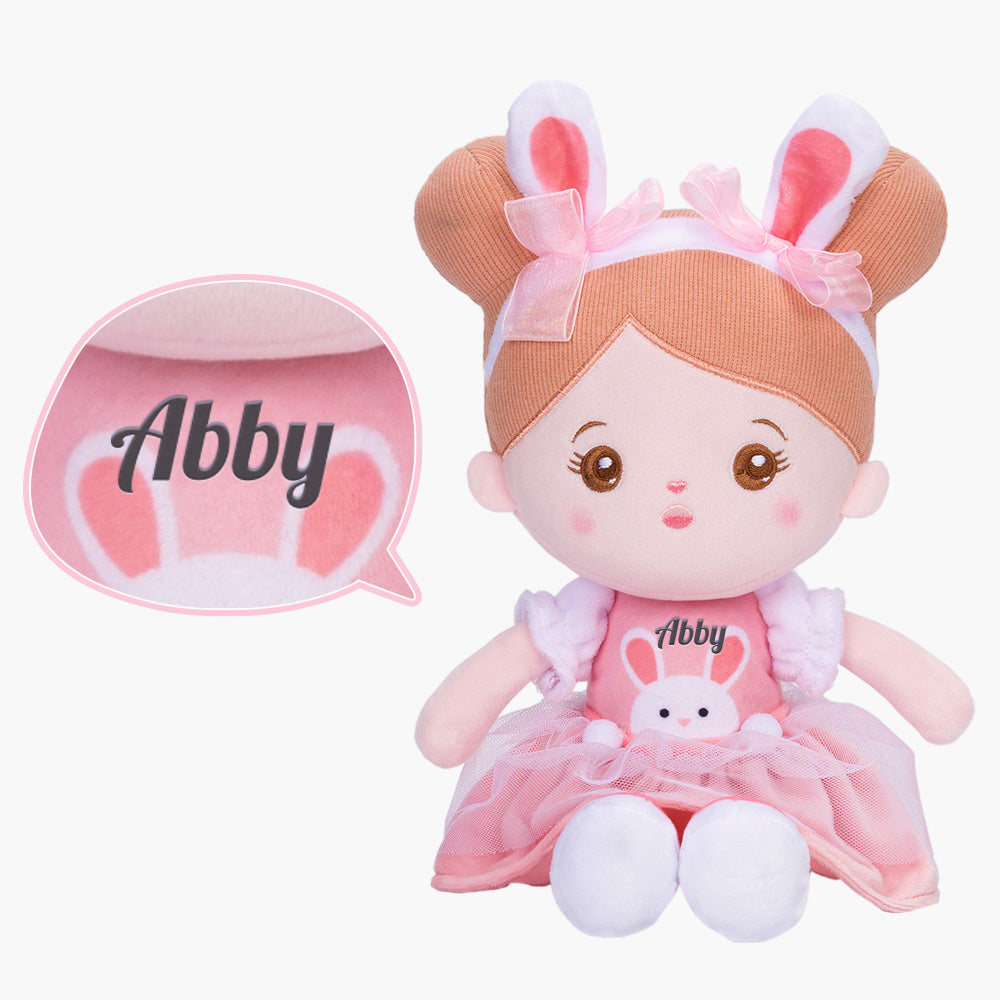 Personalized 13 Inch Doll and Bassinet Accessories