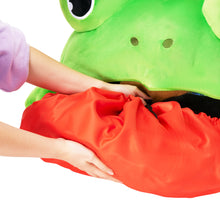 Load image into Gallery viewer, Ball Shaped Frog Children&#39;s Toy Storage Bean Bag Chair Cover