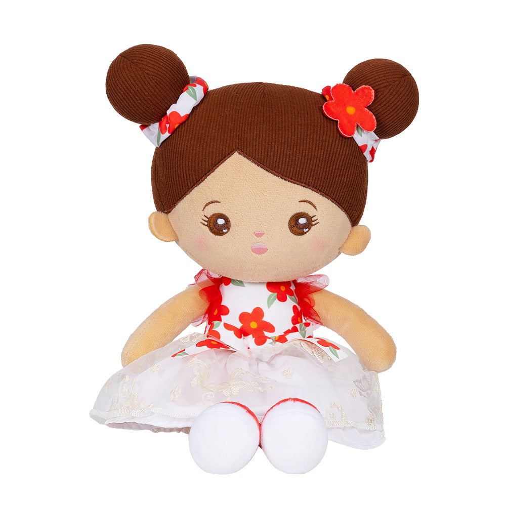 Personalized Deep Skin Abby Girl Plush Doll