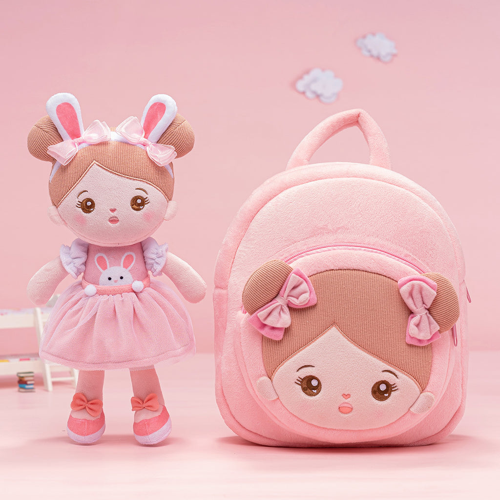 Personalized Rabbit Girl and Abby Backpack