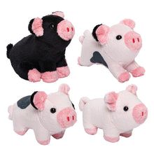 Load image into Gallery viewer, Spotted Pig Family Plush Toy, with 4 cute plush piglets inside