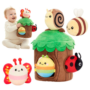 My First Treehouse Playset | Soft Sensory Toy for Babies 6M+