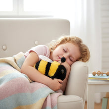 Load image into Gallery viewer, Soft Fur Bumblebee Plush Stuffed Animal Toy 7 Inch
