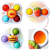 Pop up Suction Cup Spinner Toy