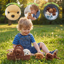 Load image into Gallery viewer, Golden Retriever Puppy Plush Toy Set