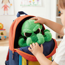 Load image into Gallery viewer, Soft Fur Green Octopus Plush Stuffed Animal Toy 7.5 Inch