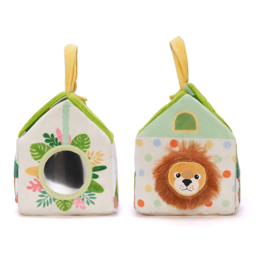 Personalized Portable Fun Plush Zoo House Set