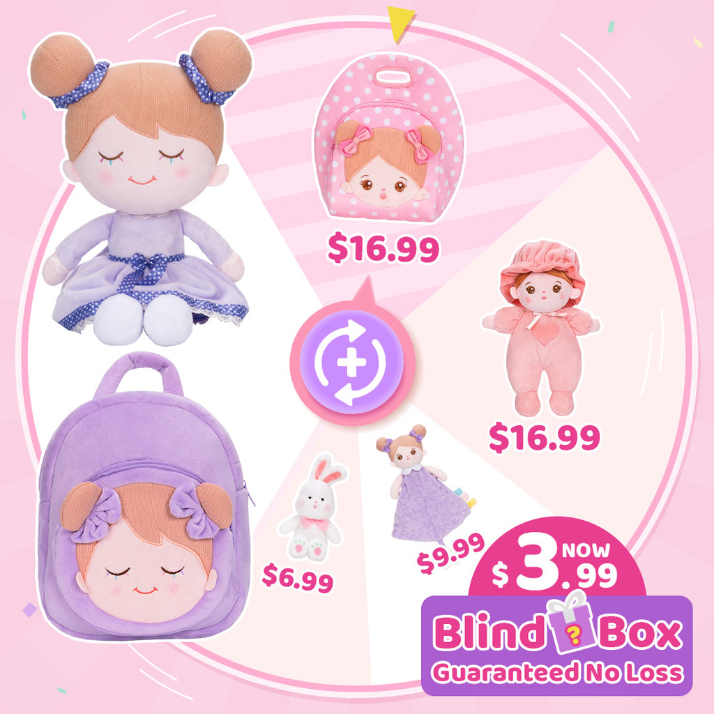 OUOZZZ® Doll and Backpack Deal Bundle