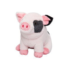 Load image into Gallery viewer, Spotted Pig Family Plush Toy, with 4 cute plush piglets inside