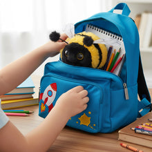 Load image into Gallery viewer, Soft Fur Bumblebee Plush Stuffed Animal Toy 7 Inch