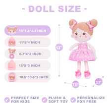 Load image into Gallery viewer, Personalized Sweet Pink Doll and Pink Backpack