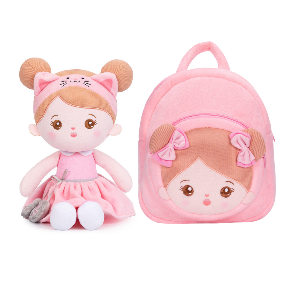 Animal Series - Personalized Doll and Backpack Bundle