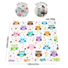 Load image into Gallery viewer, Owl Plush Stuffed Animal with 4 Babies