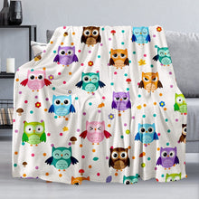 Load image into Gallery viewer, Owl Plush Stuffed Animal with 4 Babies