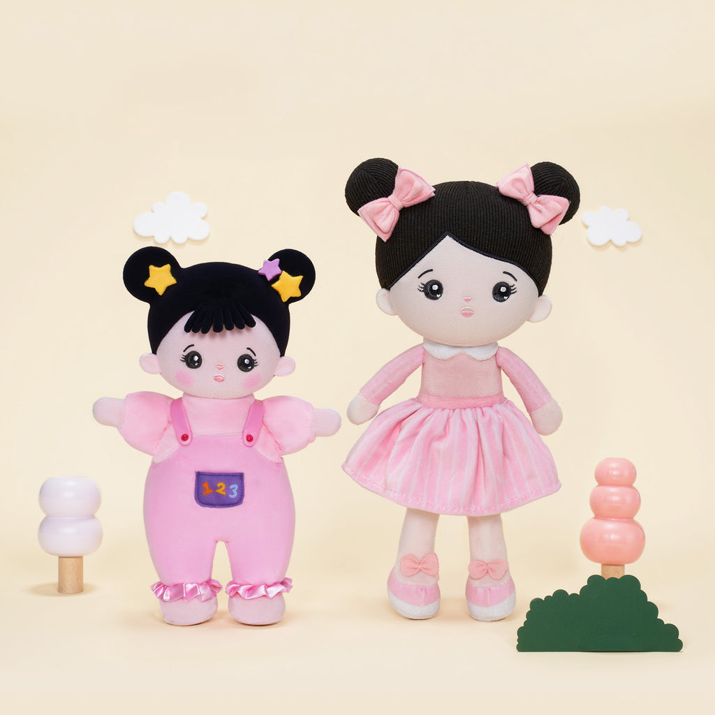 Personalized Baby to Preschooler Doll Bundle