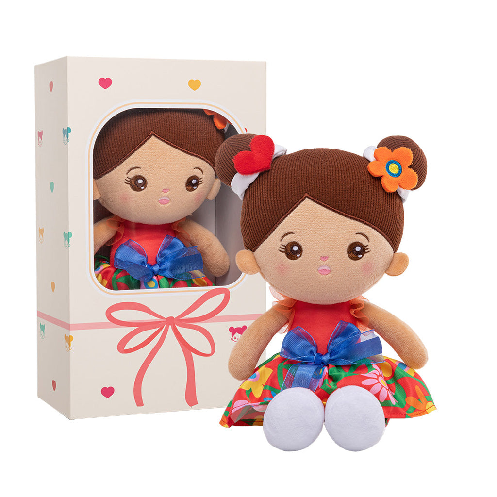 Personalized Girl Doll with Hardboard Pull-out Gift Box