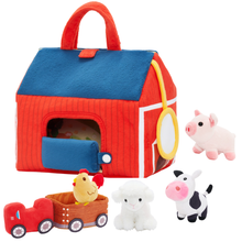 Load image into Gallery viewer, Personalized Soft Plush Playset Sensory Toy Kit - 12 Themes