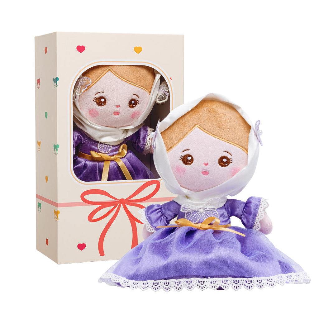 Personalized Girl Doll with Hardboard Pull-out Gift Box