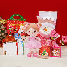 Load image into Gallery viewer, Personalized Christmas Doll and Stocking Gift Set