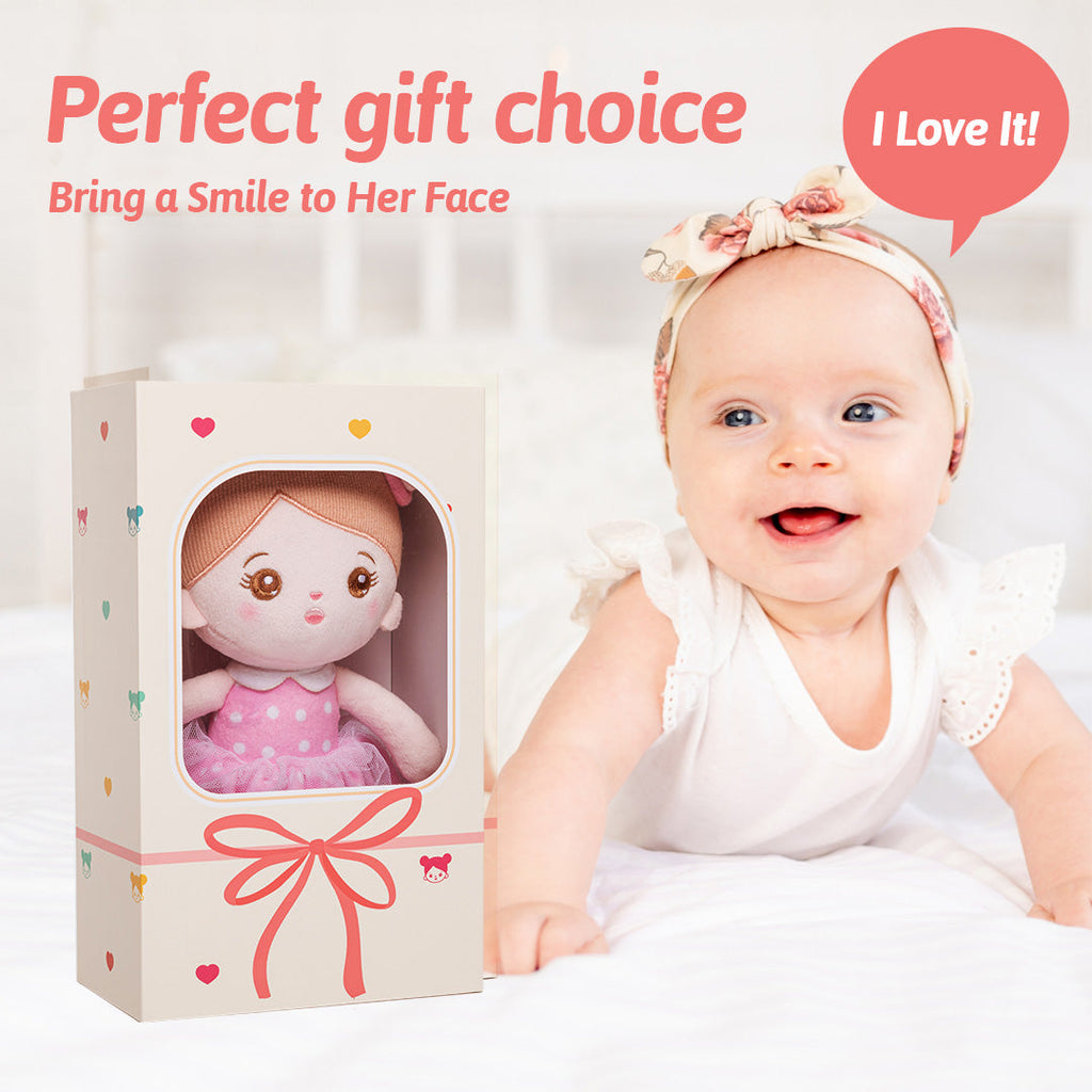 Personalized Girl Doll with Hardboard Pull-out Gift Box