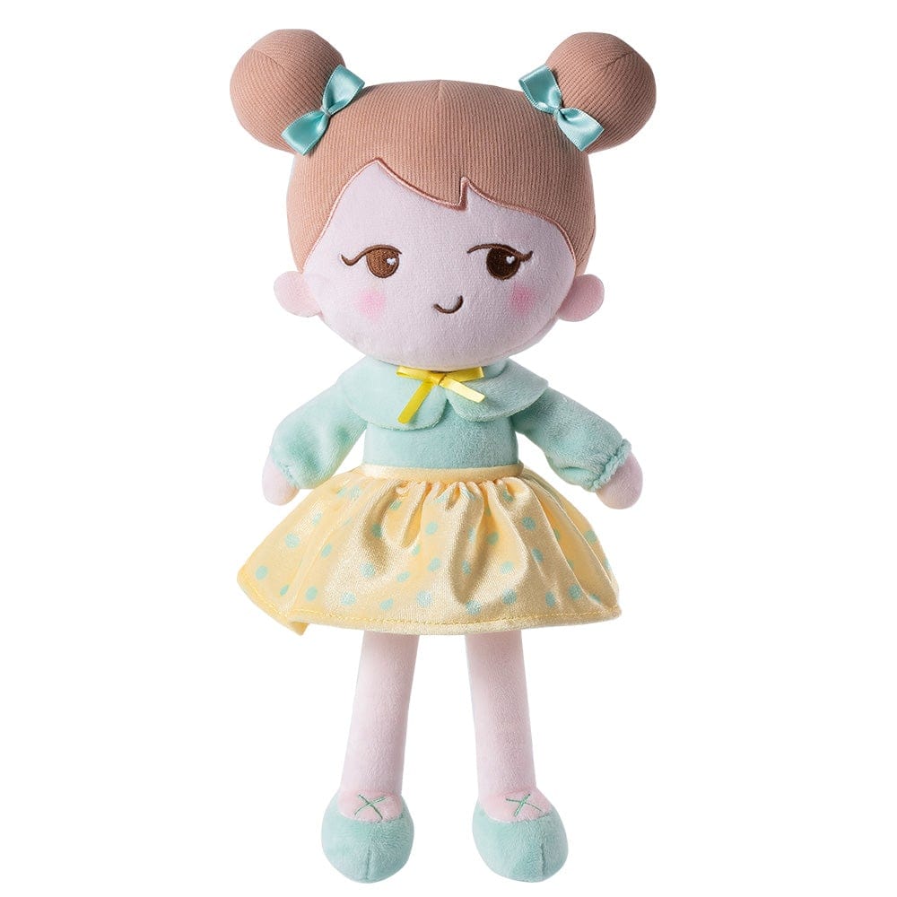 OUOZZZ Personalized Light Green Girl Doll Becky Light Green