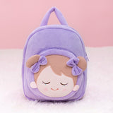 Personalized IRIS Purple Doll Backpack