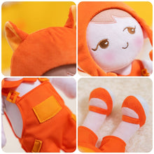 Load image into Gallery viewer, OUOZZZ Personalized Fox Girl Plush Doll Becky Fox