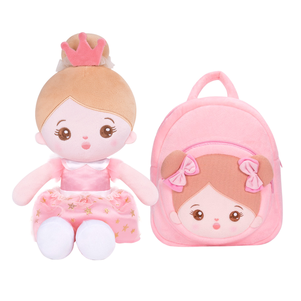 Personalized Baby Girl Doll and Matching Backpack