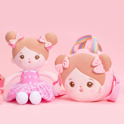 Personalizedoll Personalized Plush Doll + Shoulder Bag Combo Sweet Girl💗 / With Shoulder Bag