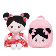 Load image into Gallery viewer, Personalized Baby Girl Doll and Matching Backpack