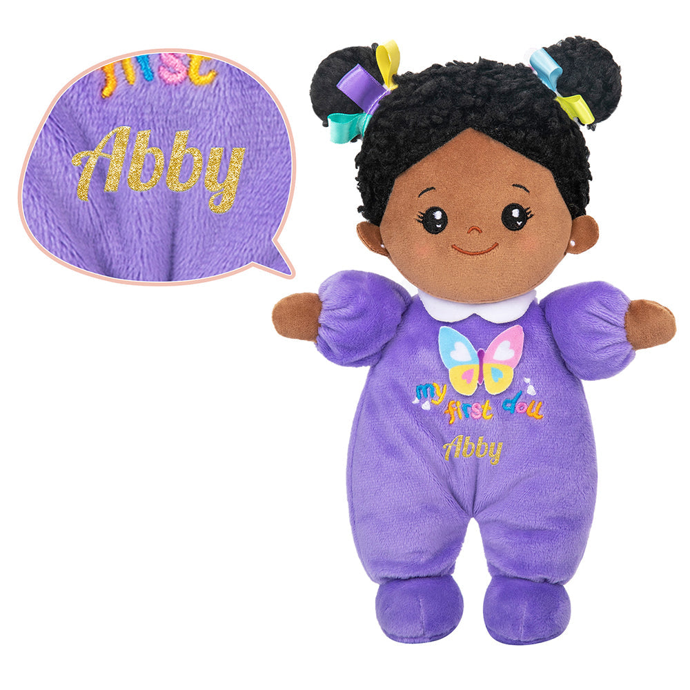 Personalized 10 Inch Plush Doll + Optional 15 Inch Doll or Backpack