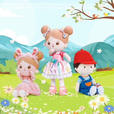 Personalized Plush Baby Doll And Optional Backpack