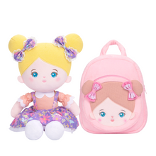 Load image into Gallery viewer, Personalized Baby Girl Doll and Matching Backpack