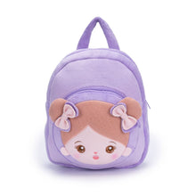 Load image into Gallery viewer, OUOZZZ Personalized Sweet Purple Backpack Only Backpack