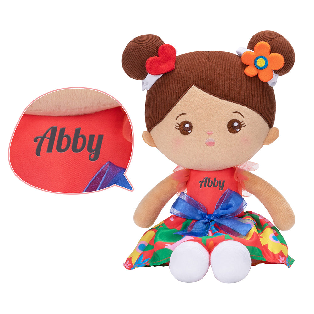 Personalized 10 Inch Plush Doll + Optional 15 Inch Doll or Backpack