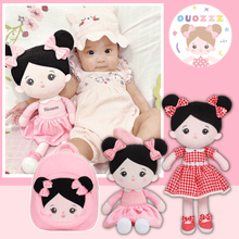 Load image into Gallery viewer, OUOZZZ Personalized Black Hair Boy &amp; Girl Doll